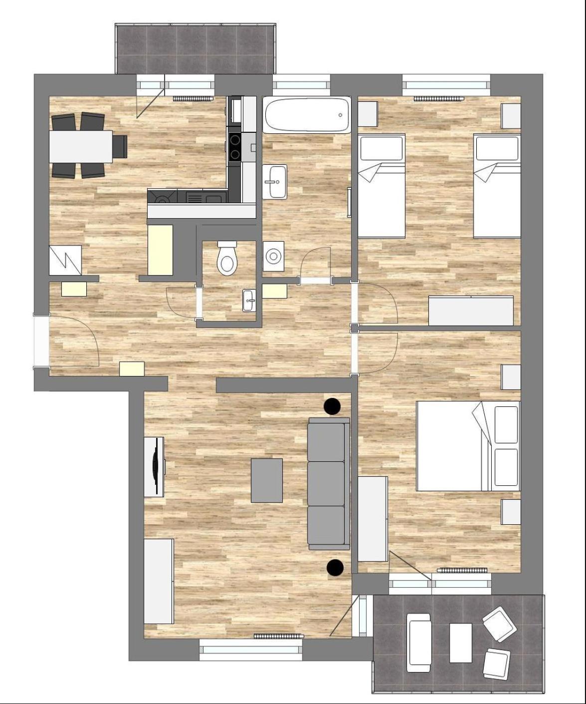 Apartmany Zlatovska Trencin Luaran gambar